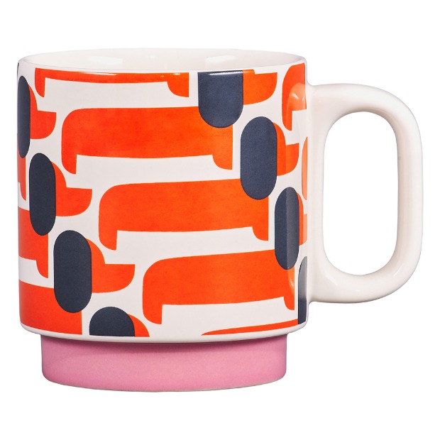 Šolja-Dachshund Papaya-Orla Kiely Šolja-Dachshund Papaya-Orla Kiely