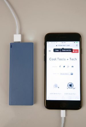 Slim - Eksterna Baterija za Telefon - Plava (3600 mah)