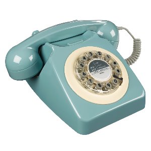 Retro Telefon - francusko plavi