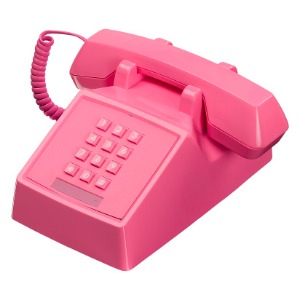 80's Telefon - Flamingo Pink