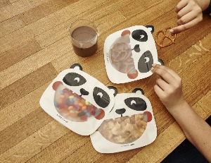 Ekološke vrećice za hranu-panda