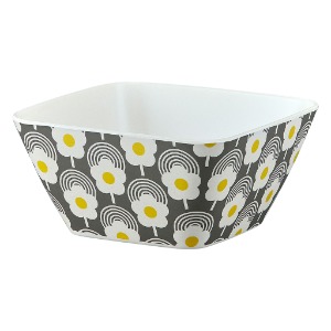 Činija od bambusa- Lollipop Flower Graphite- Orla Kiely 