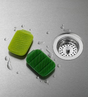 CleanTech Washing-up Scrubber- četke za pranje sudova (zelene)